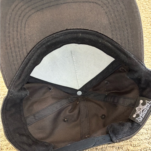 Thrasher Black Skateboard Logo Hat - Picture 5 of 5
